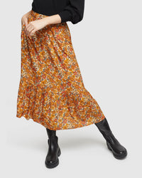 SAMARA FLORAL PRINTED SKIRT WOMENS SKIRTS