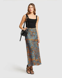 OVERBOARD TROPICAL PRINT SKIRT WOMENS SKIRTS