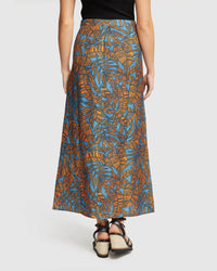 OVERBOARD TROPICAL PRINT SKIRT WOMENS SKIRTS
