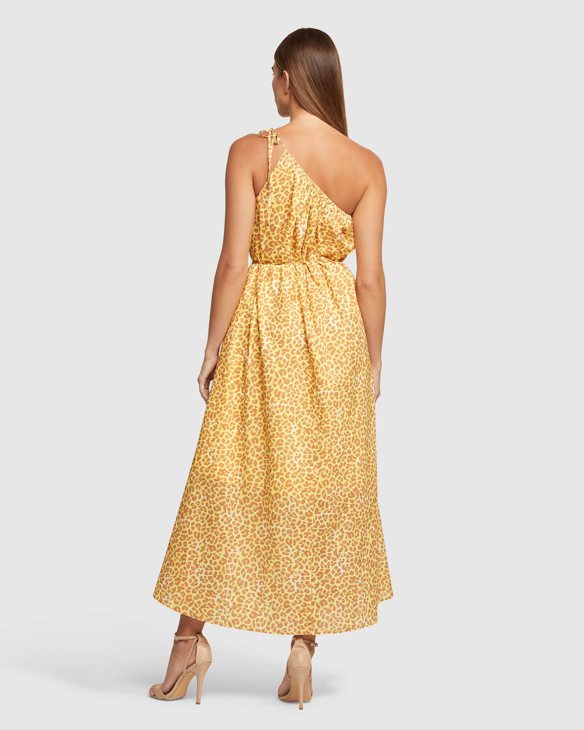 TARA COTTON ANIMAL PRINT DRESS WOMENS DRESSES