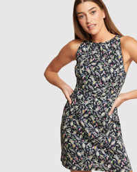 ASH FLORAL PRINT DRESS WOMENS DRESSES