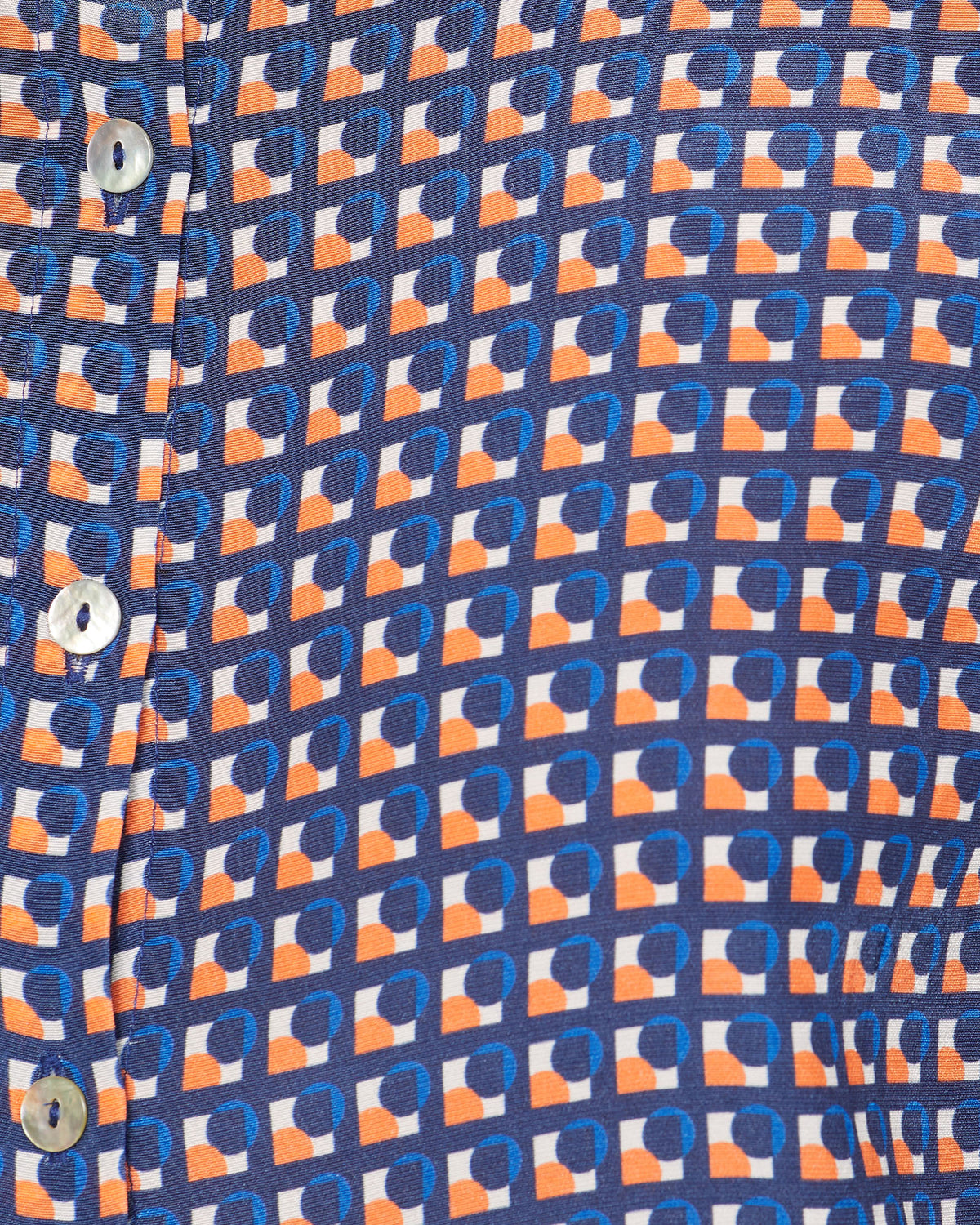 POPPY GEO PRINTED BLOUSE WOMENS SHIRTS