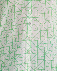 POPPY GEO PRINT BLOUSE WOMENS SHIRTS