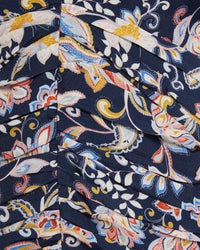 ELIZA FLORAL DRESS BLUE
