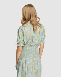 ISABEL COTTON FLORAL TOP