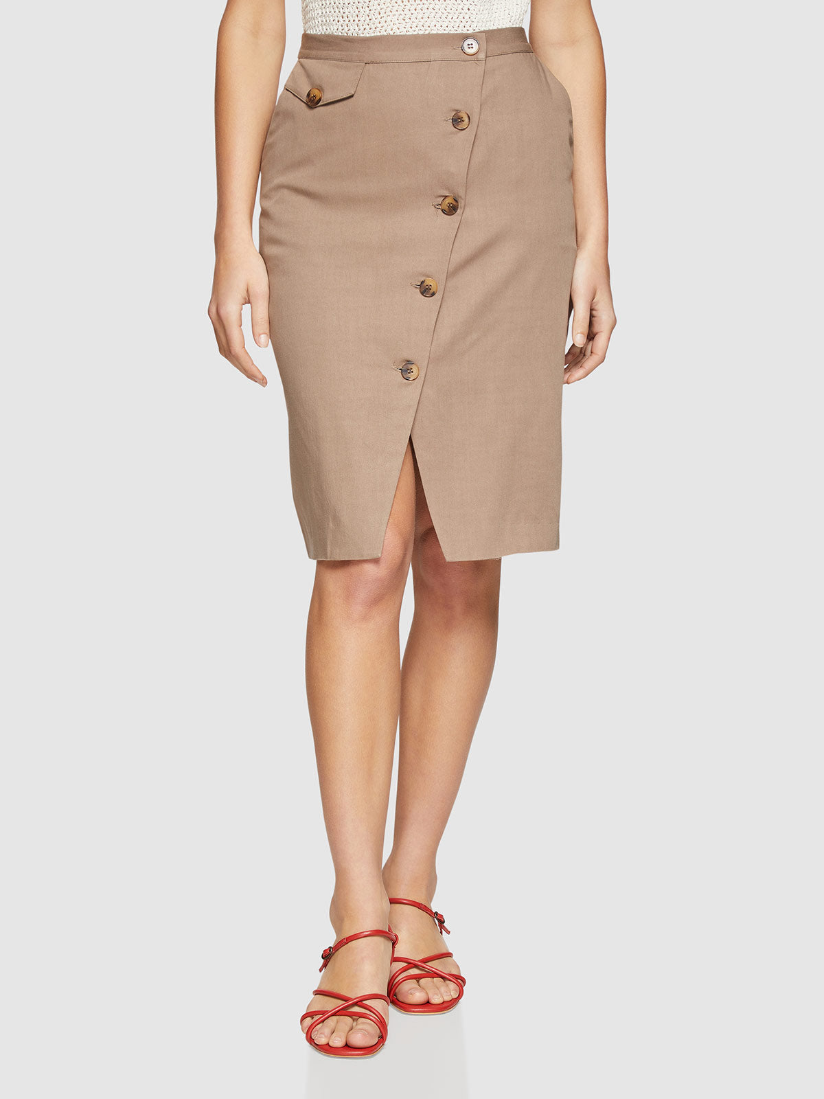Kelsey Button Up Skirt