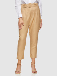 LULU BELT WAIST PANTS