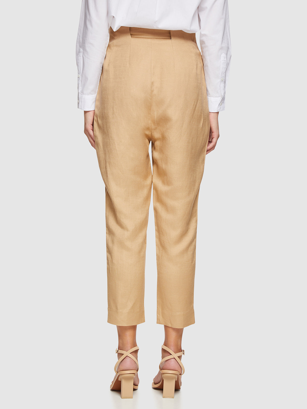 LULU BELT WAIST PANTS