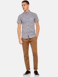 TOTTENHAM PRINTED SHIRT WHITE/NAVY