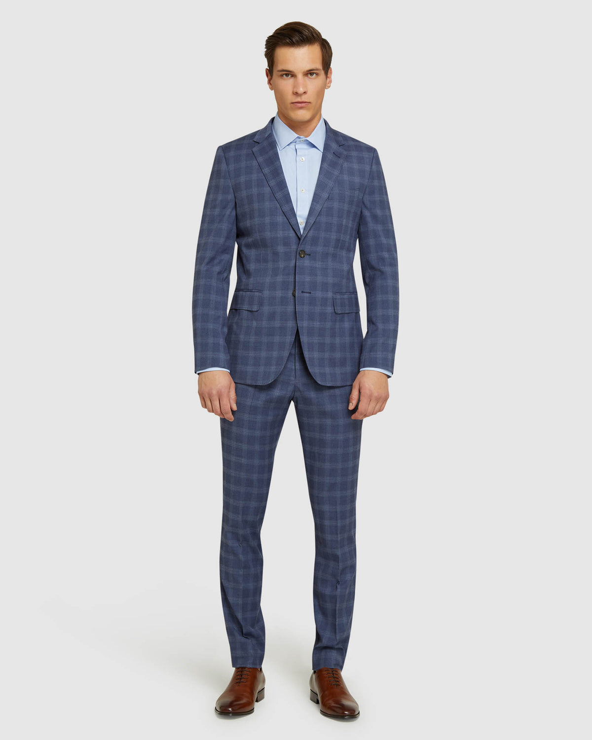 CHECK SUIT TROUSERS  camel  ZARA India