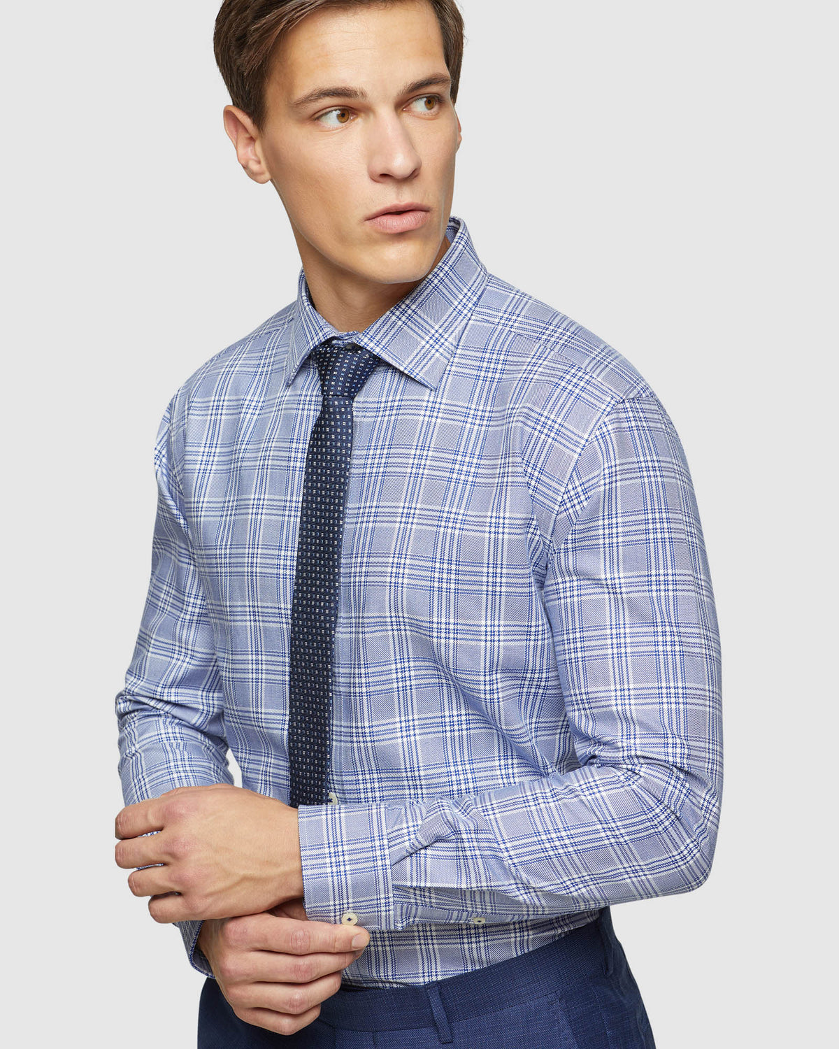 ISLINGTON REGULAR FIT CHECKED SHIRT MENS SHIRTS