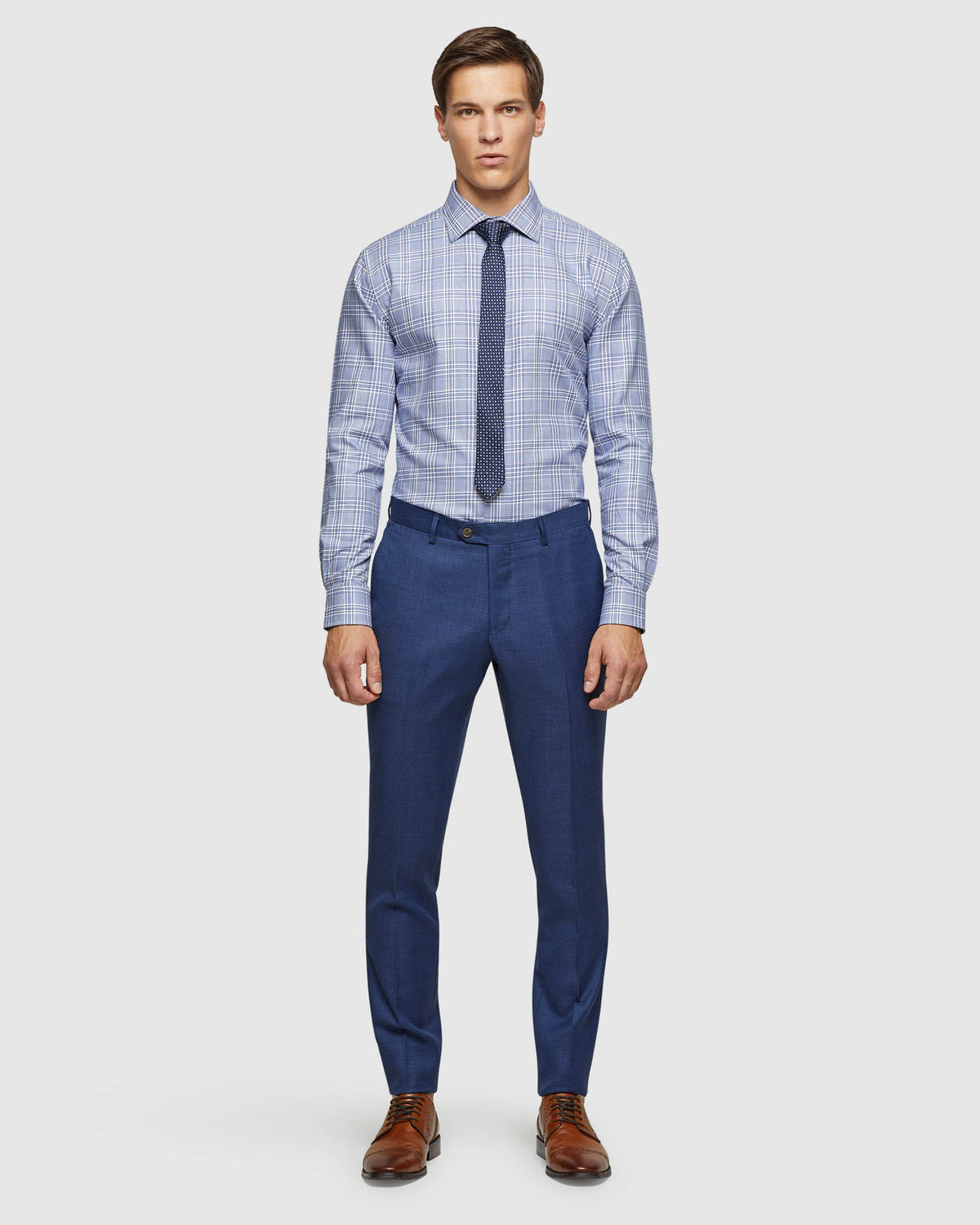 ISLINGTON REGULAR FIT CHECKED SHIRT MENS SHIRTS