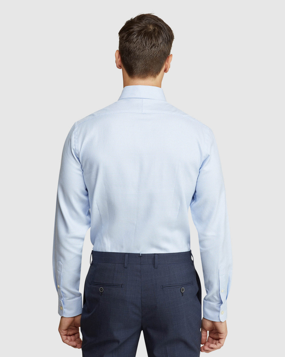 BECKTON DOBBY SHIRT MENS SHIRTS