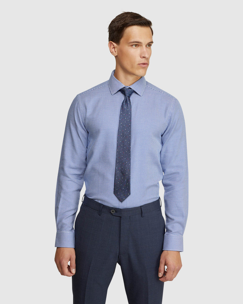 BECKTON DOBBY SHIRT MENS SHIRTS