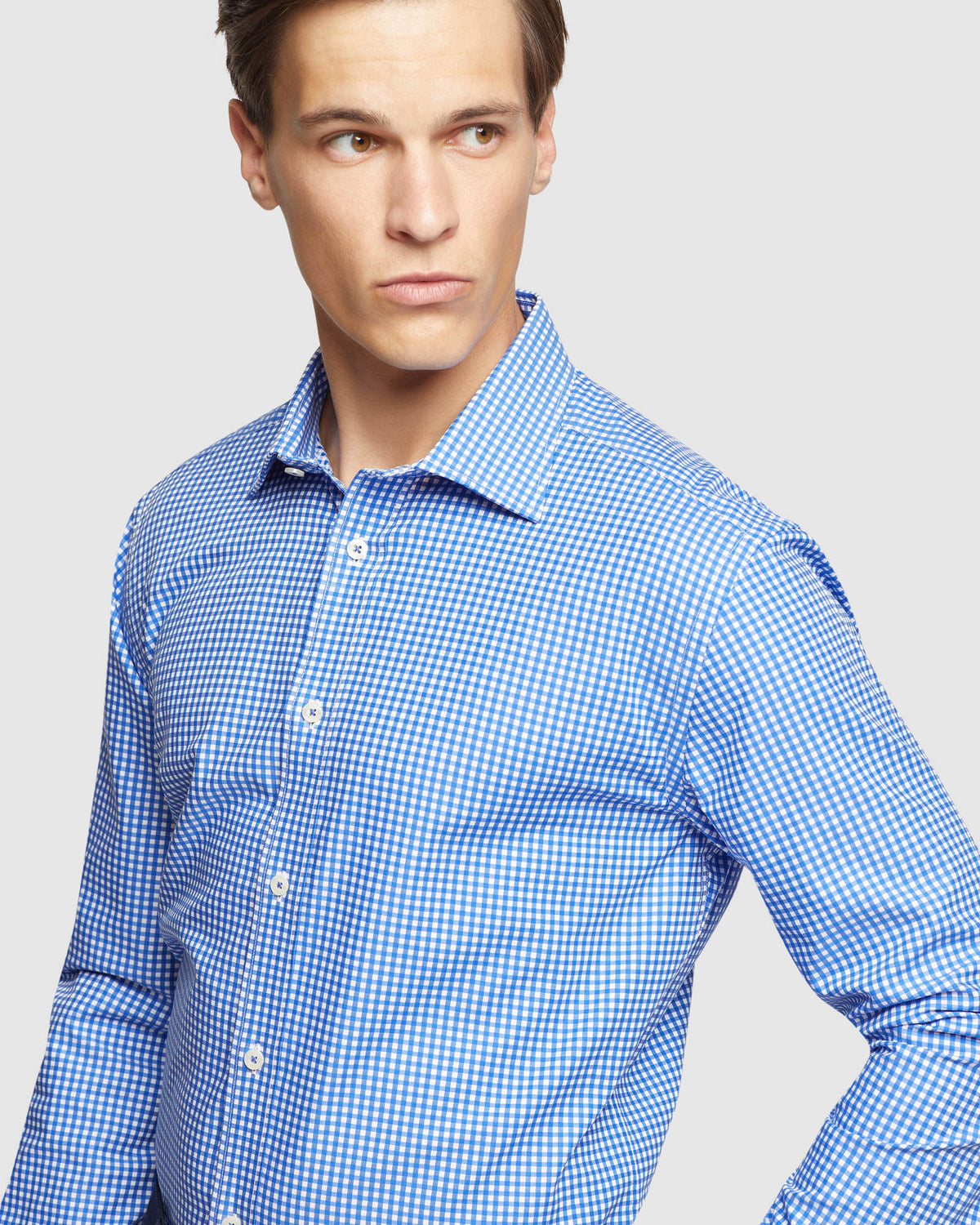 ISLINGTON REGULAR FIT CHECKED SHIRT MENS SHIRTS