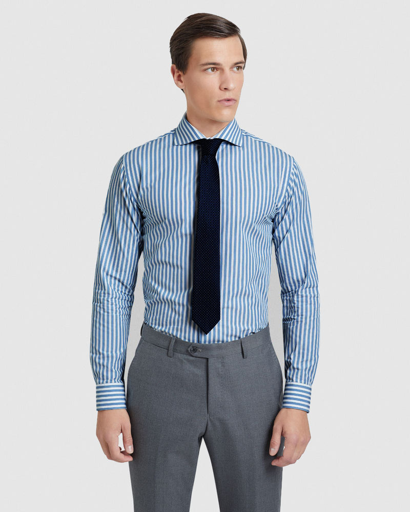 TRAFALGAR STRIPED SHIRT MENS SHIRTS