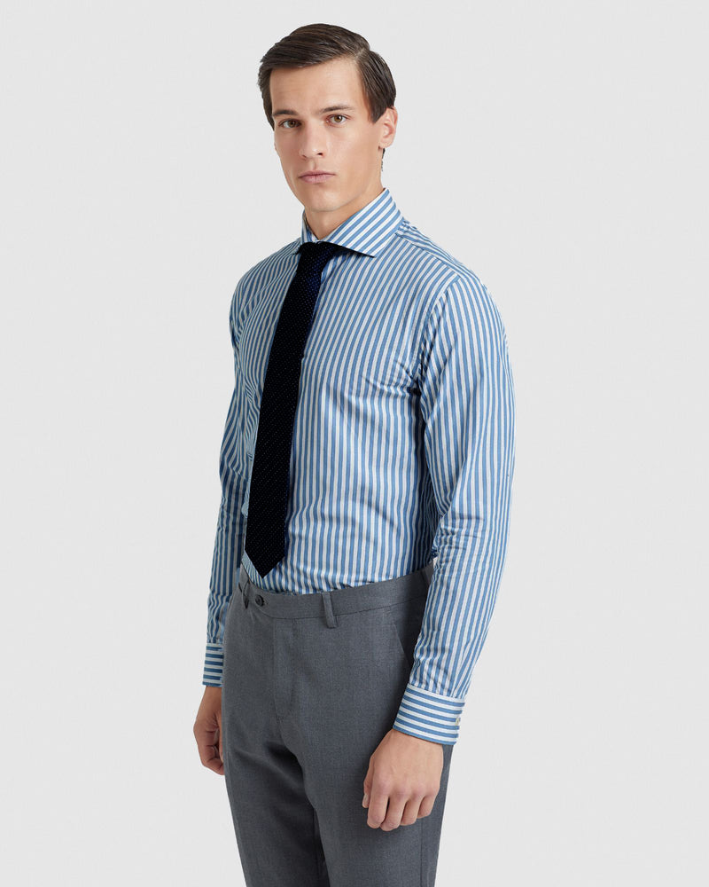 TRAFALGAR STRIPED SHIRT MENS SHIRTS