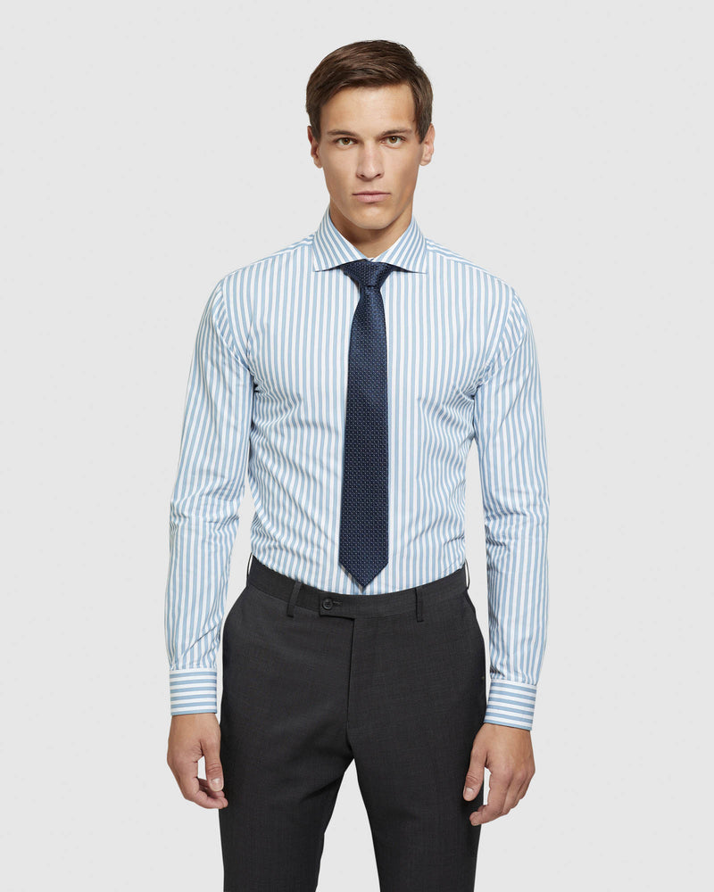 TRAFALGAR STRIPED SHIRT MENS SHIRTS