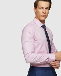 BECKTON DOBBY SHIRT MENS SHIRTS