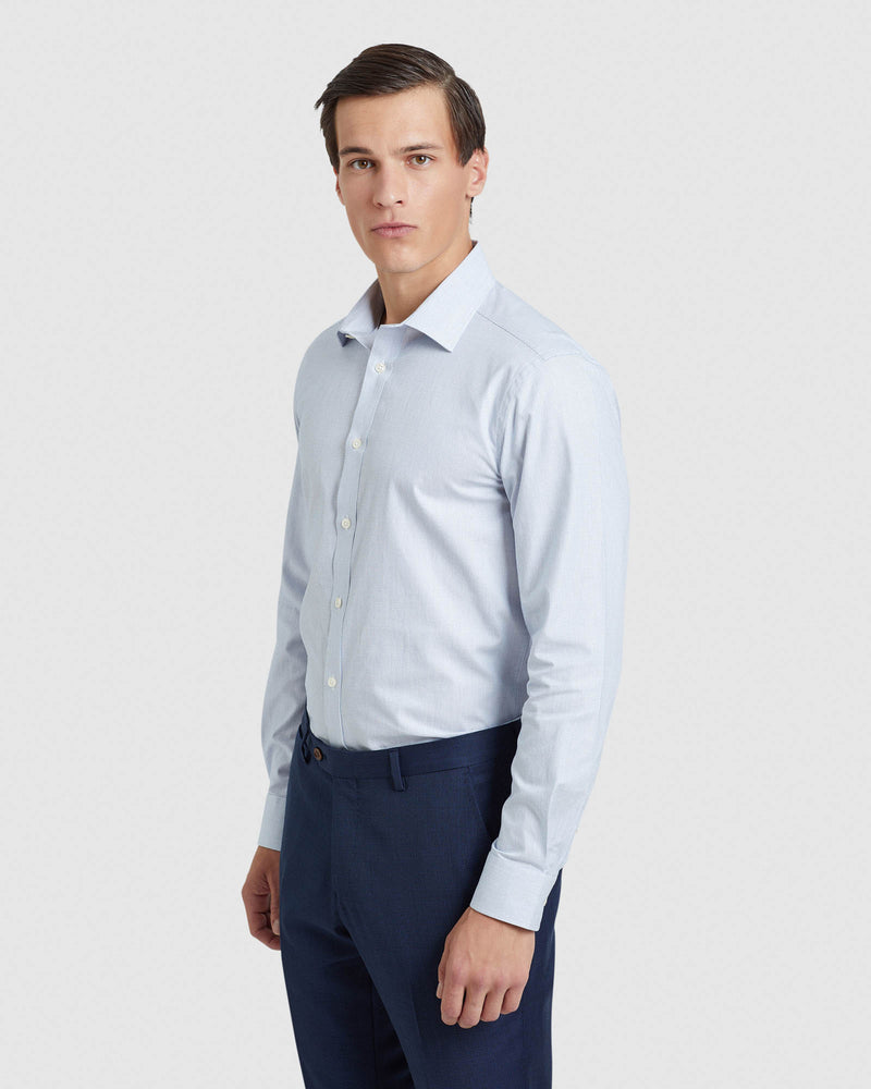 BECKTON DOBBY SHIRT MENS SHIRTS