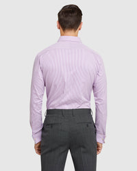 ISLINGTON F/C DOBBY REGULAR SHIRT PURPLE
