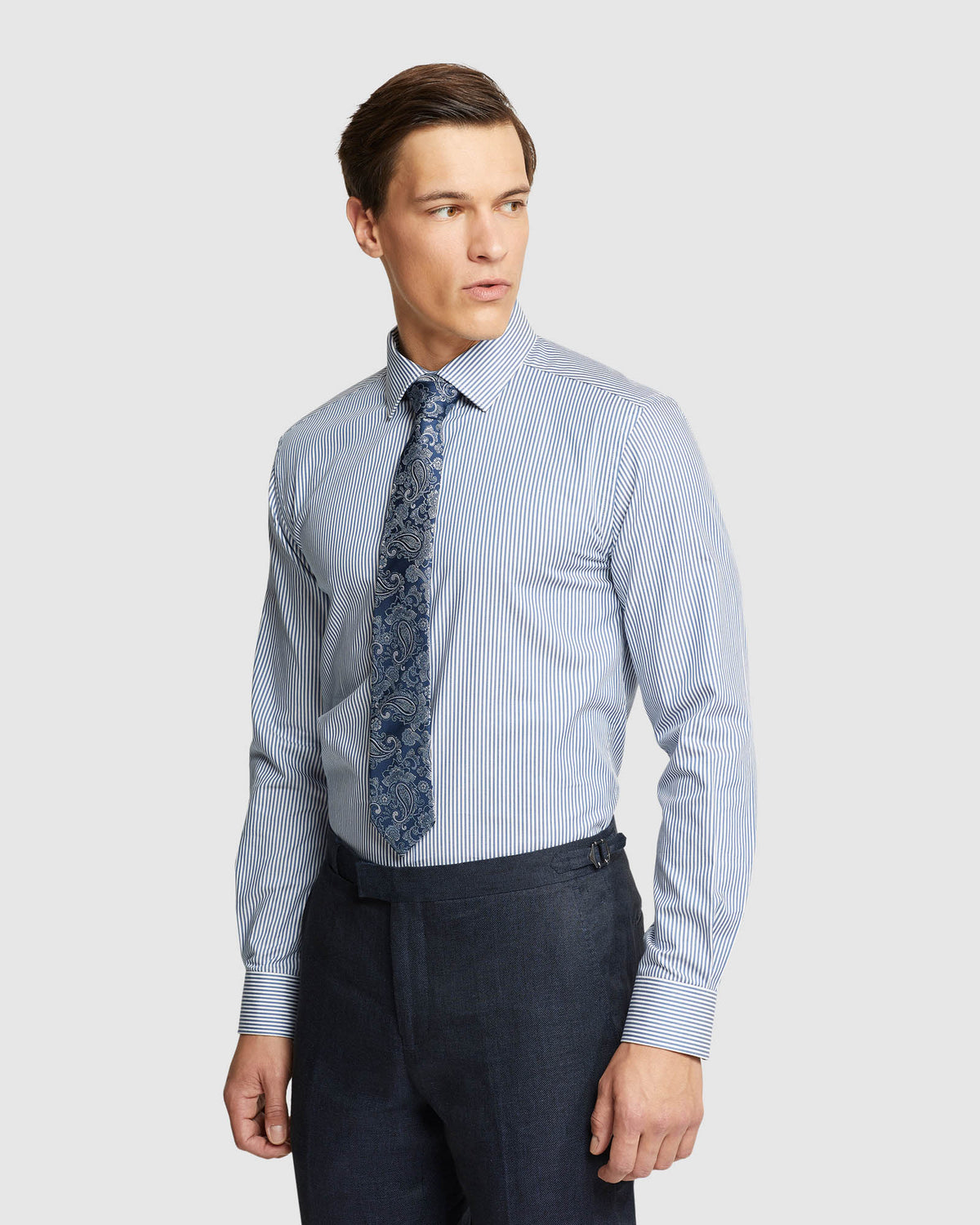 BECKTON STRIPED LUXURY SHIRT MENS SHIRTS