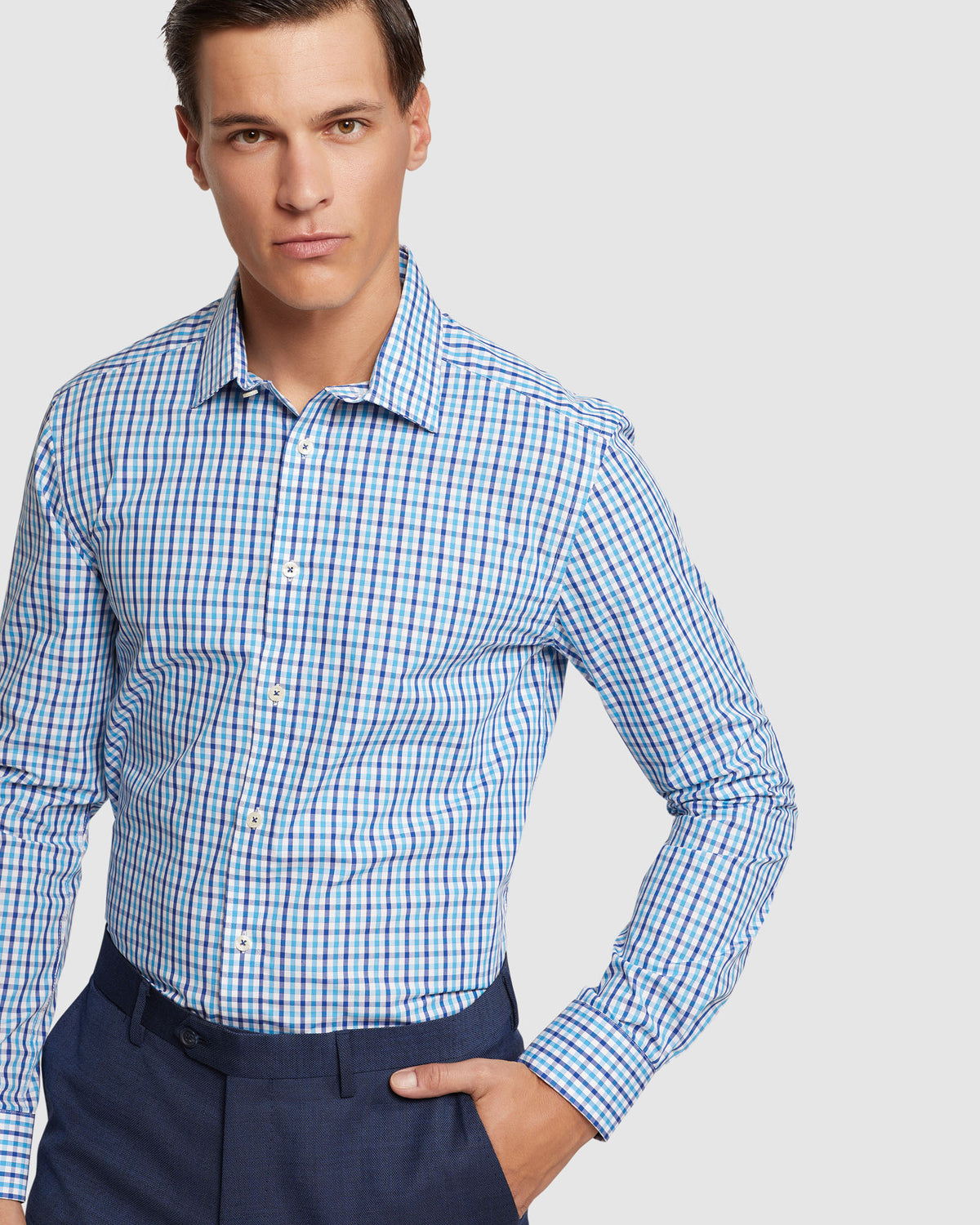 BECKTON CHECK SHIRT MENS SHIRTS