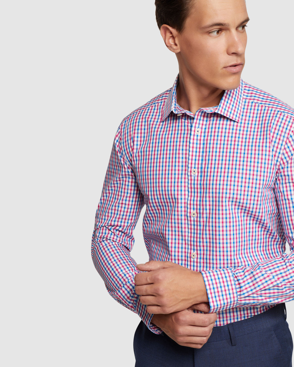 BECKTON CHECK SHIRT MENS SHIRTS