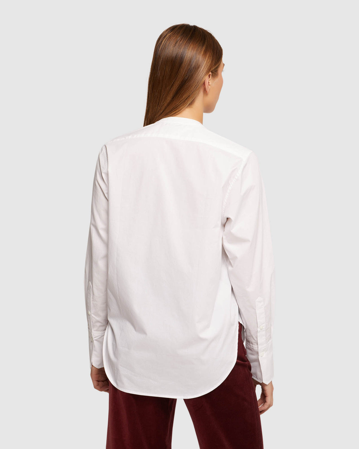 LEILA BIB FRONT SHIRT WOMENS SHIRTS