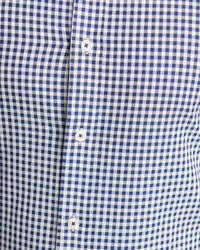 BECKTON CHECKED SHIRT INK/WHITE