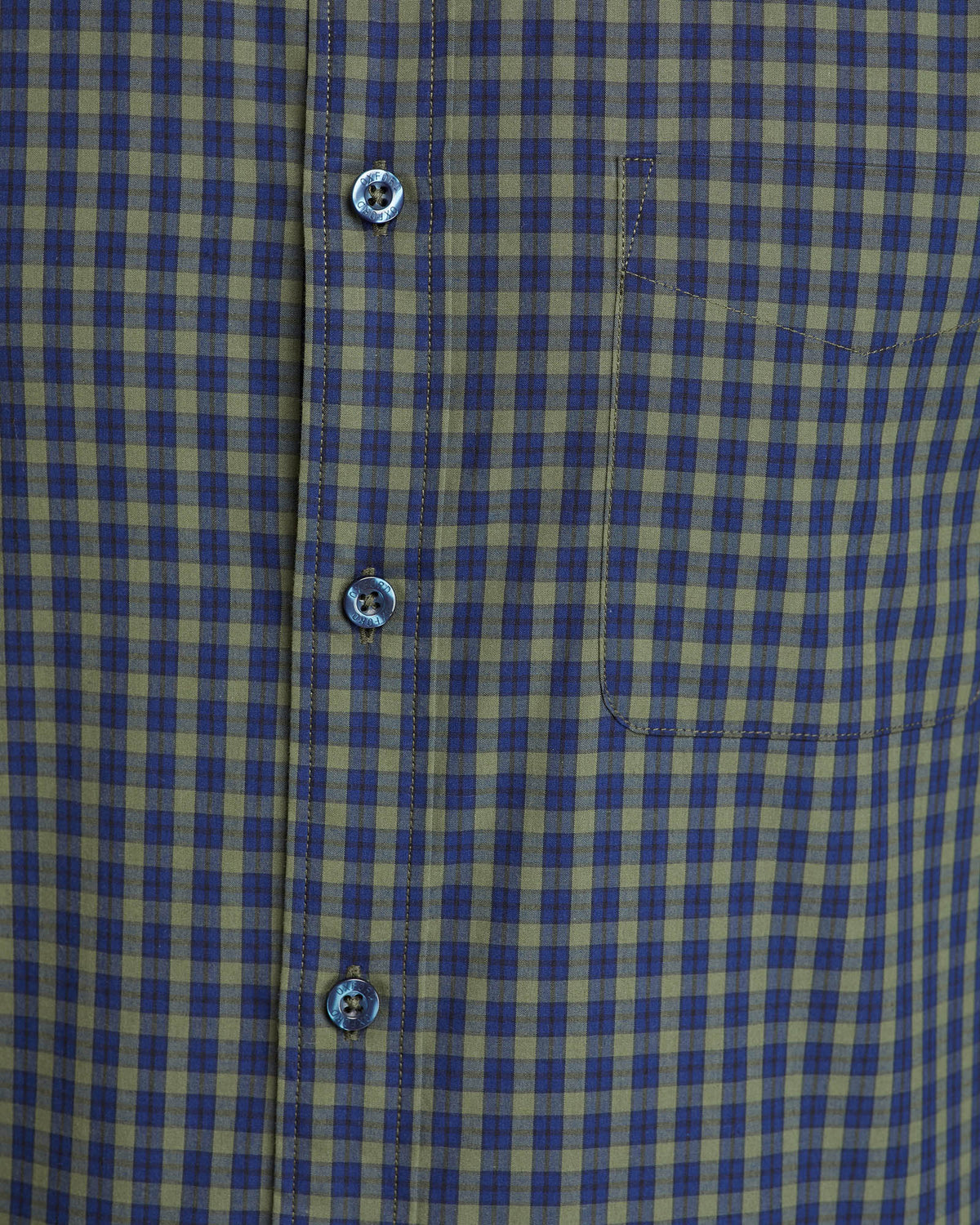 UXBRIDGE CHECKED SHIRT GREEN/NAVY