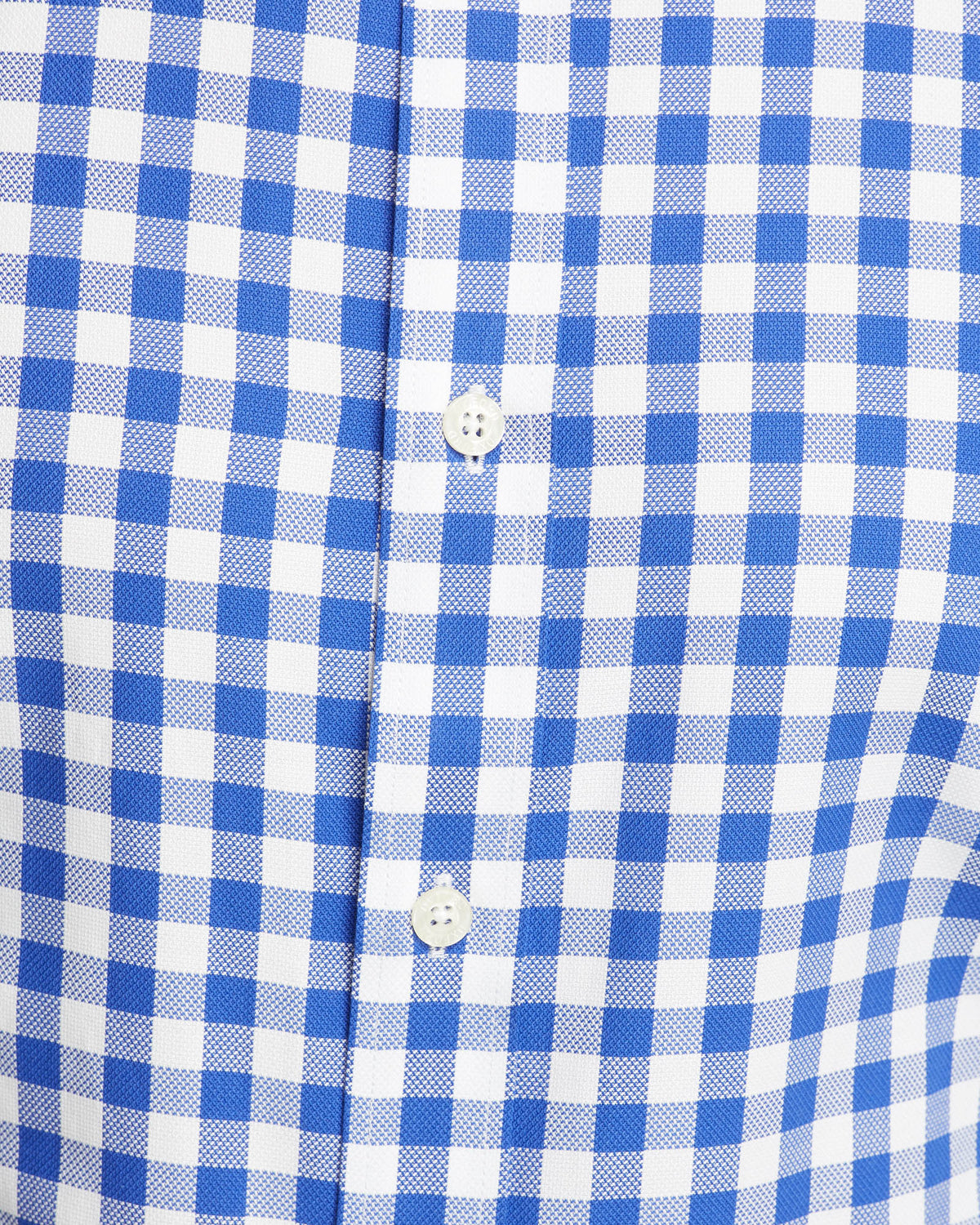 BECKTON CHECKED SHIRT FRENCH BLUE