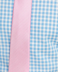 BECKTON CHECKED SHIRT AQUA