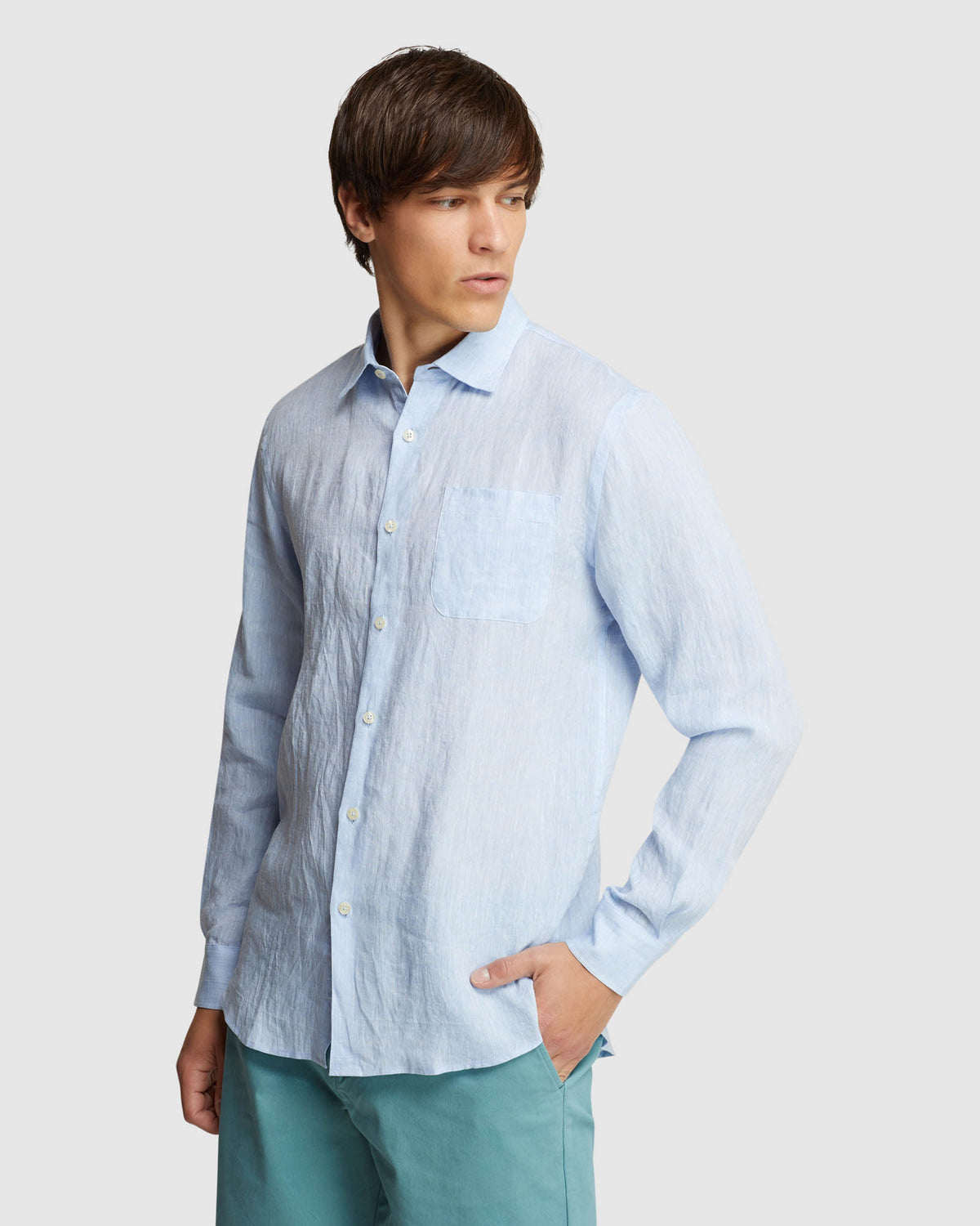 Holloway Pure Linen Shirt – Oxford Shop