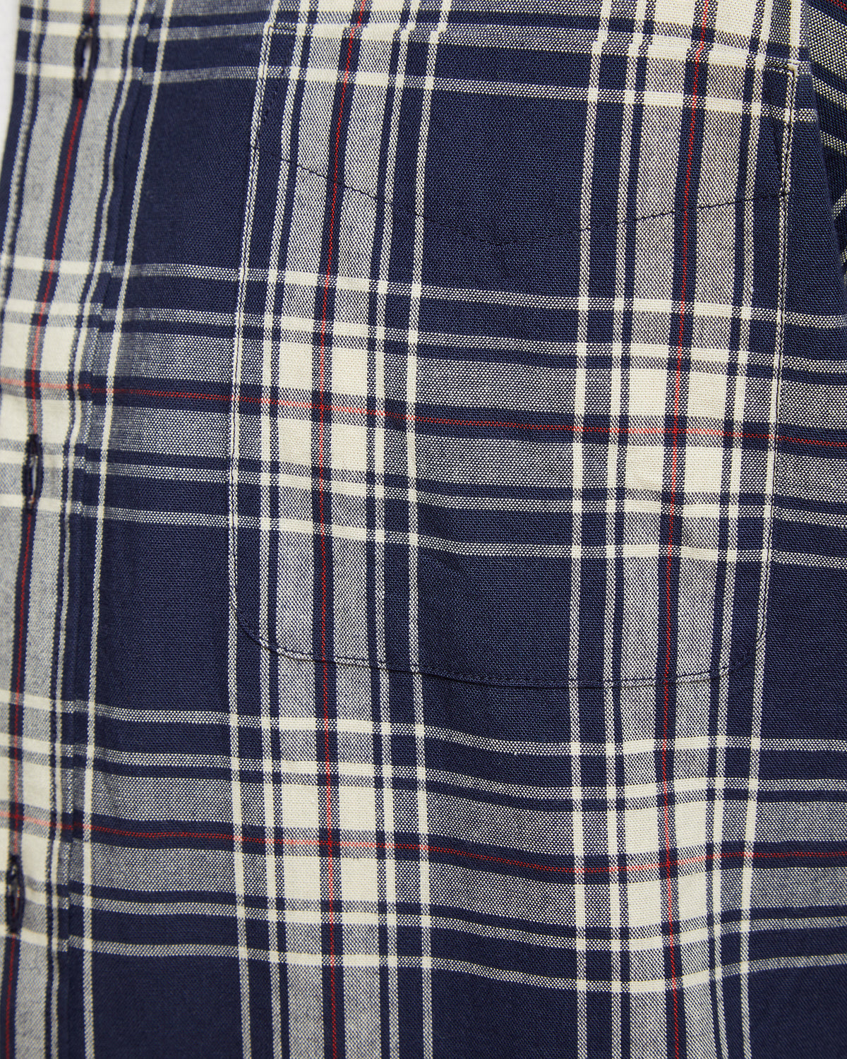 UXBRIDGE CHECKED SHIRT NAVY